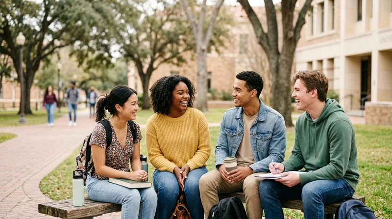 Making friends in college